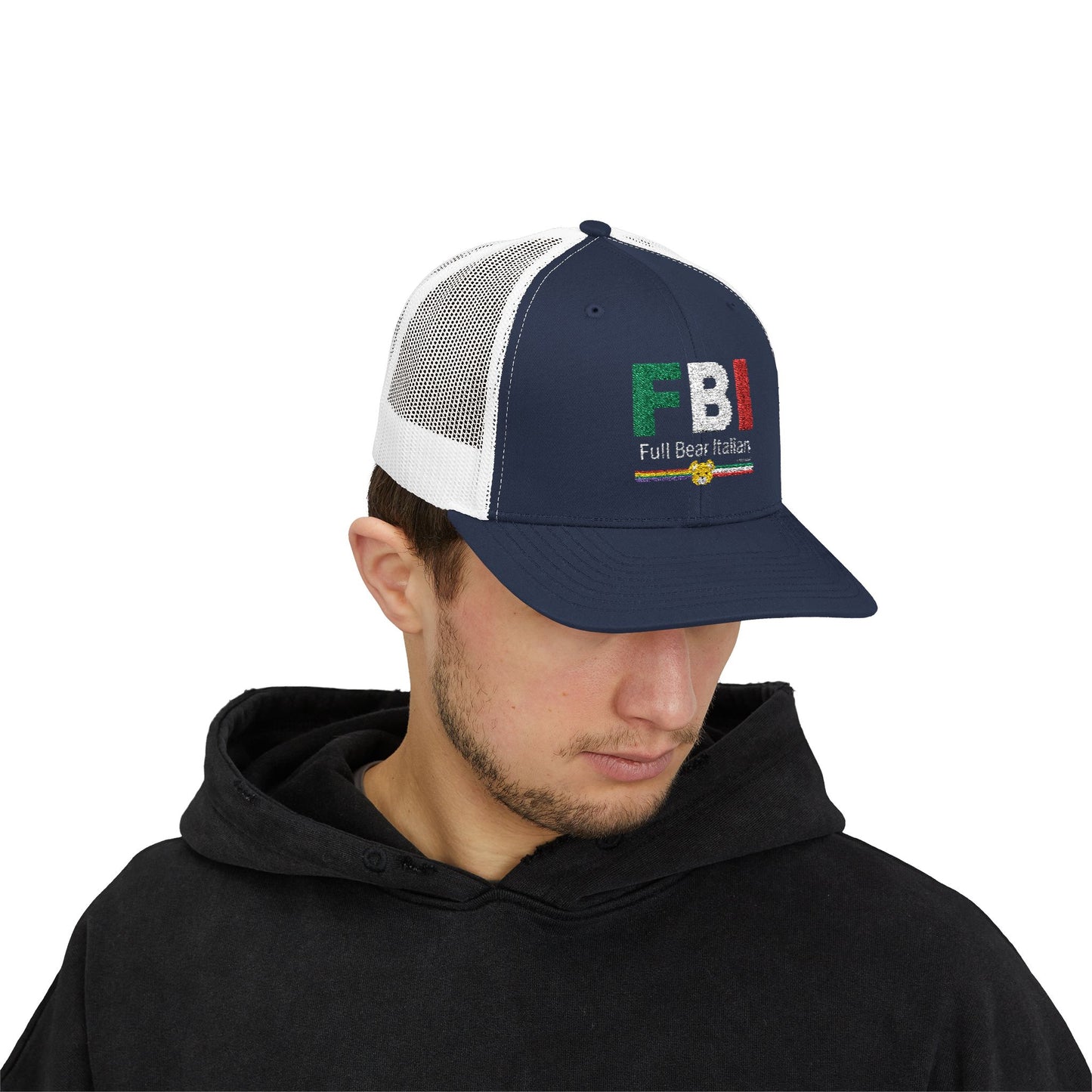 FBI - Full Bear Italian - Snapback Trucker Cap