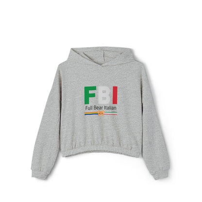 FBI - Full Bear Italian - Crop Hoodie