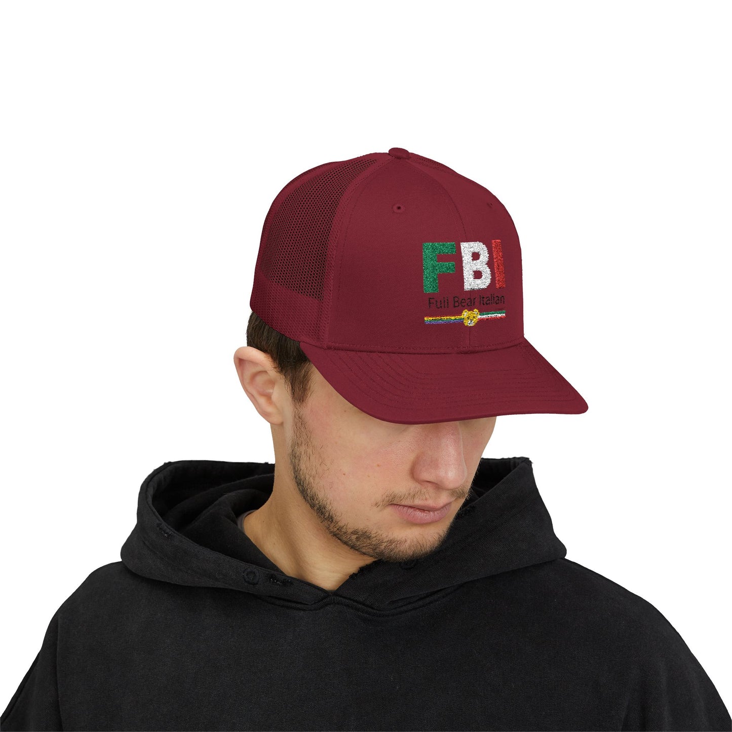 FBI - Full Bear Italian - Snapback Trucker Cap
