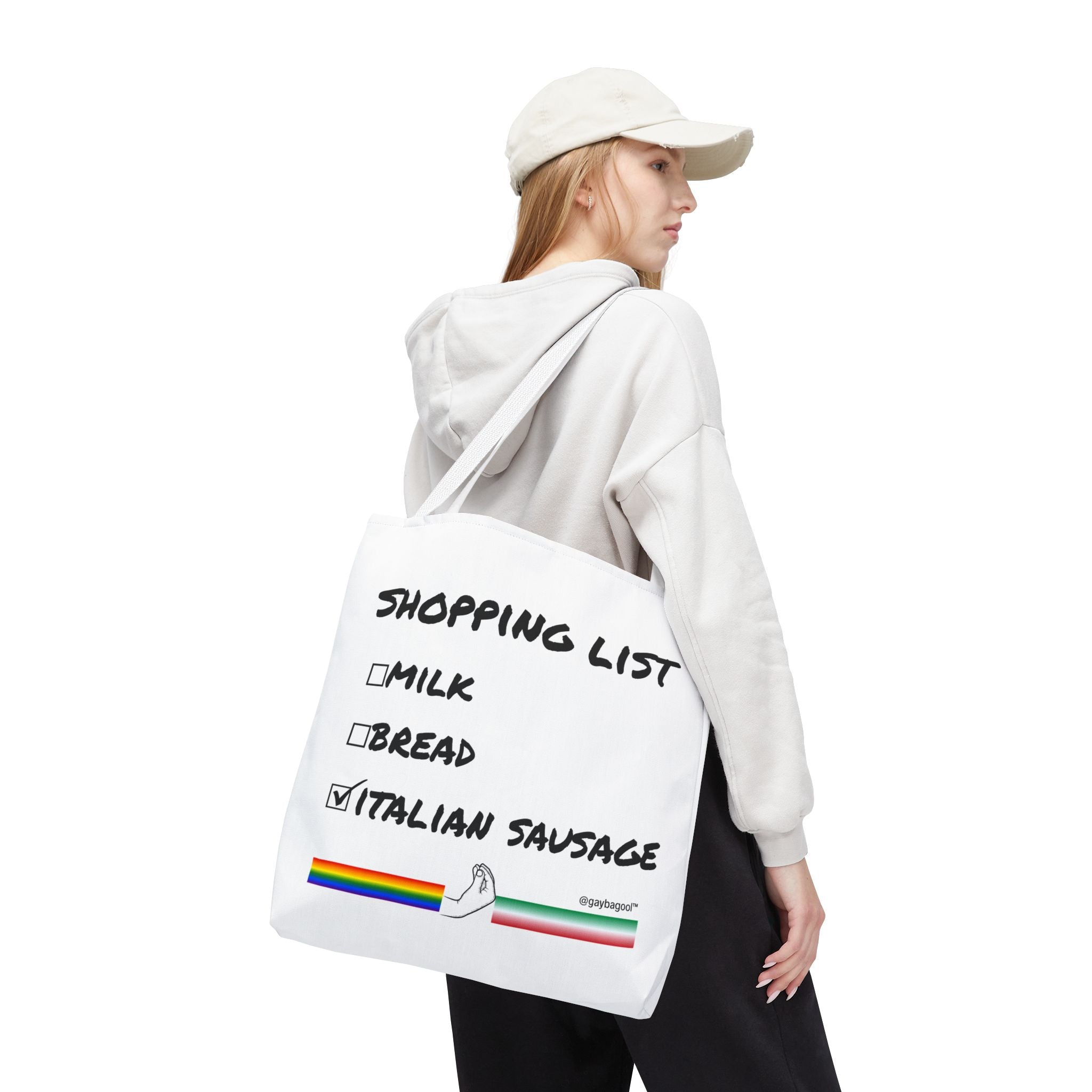 Shopping List - Italian Sausage - Tote Bag