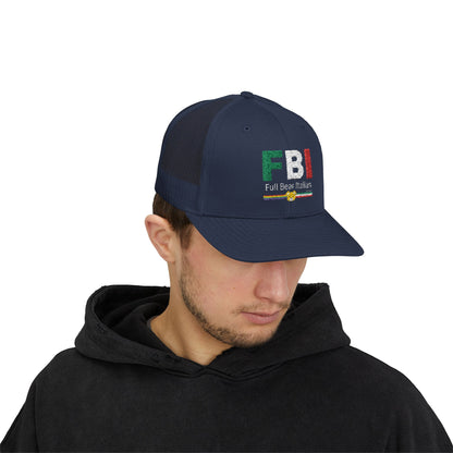 FBI - Full Bear Italian - Snapback Trucker Cap