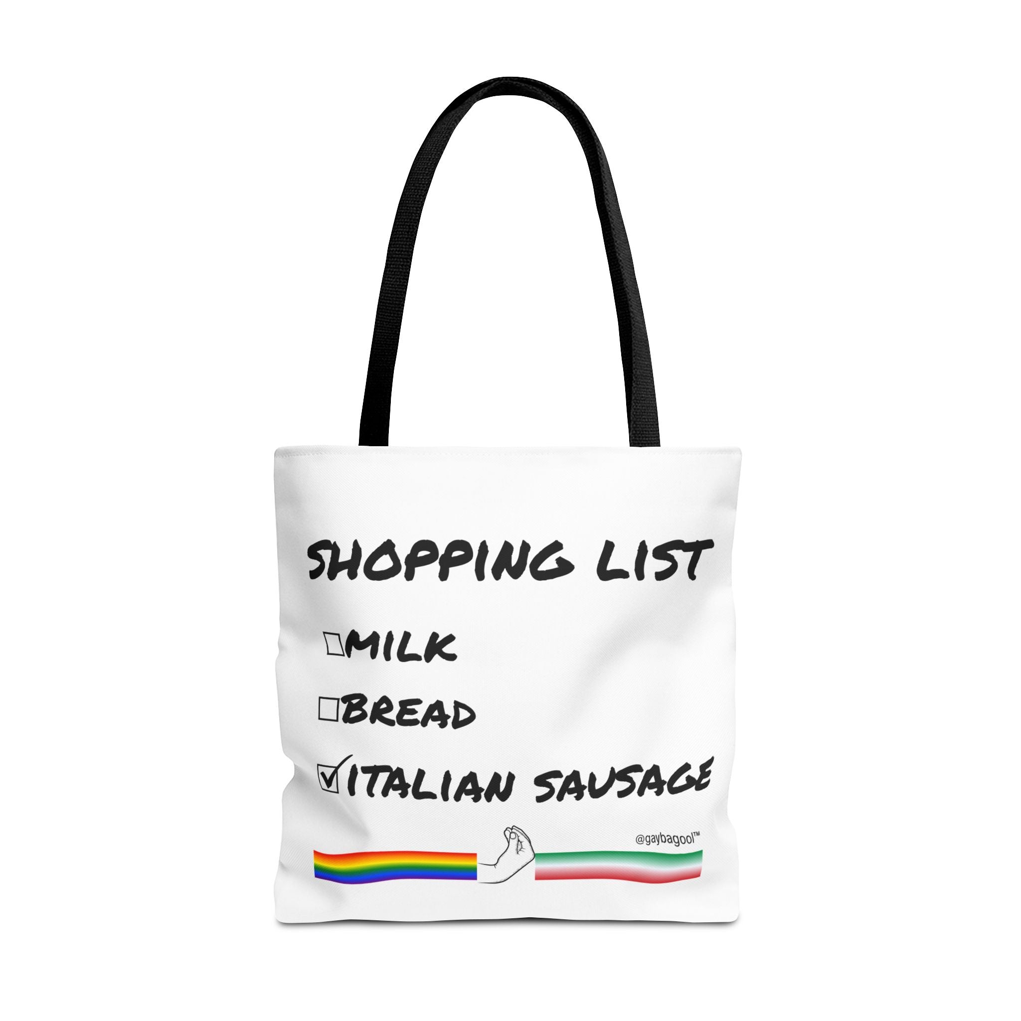 Shopping List - Italian Sausage - Tote Bag