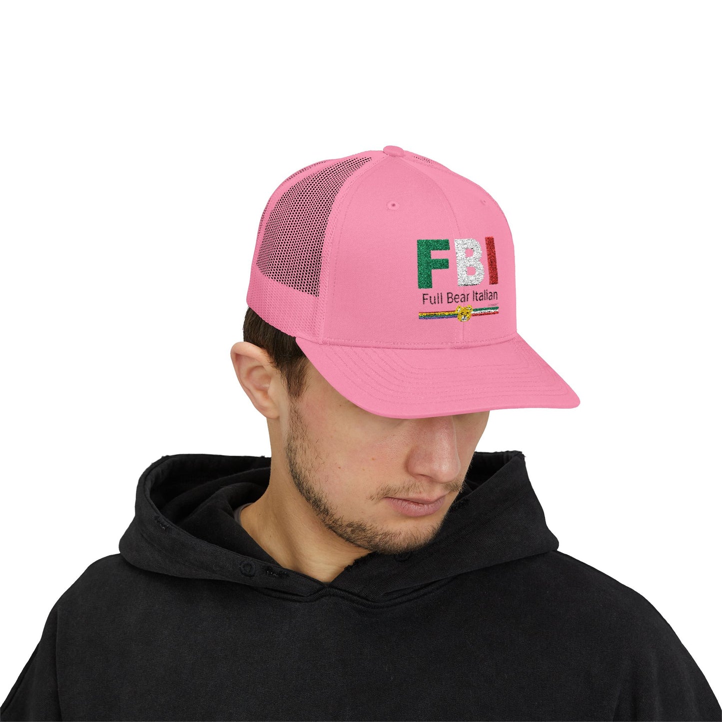 FBI - Full Bear Italian - Snapback Trucker Cap