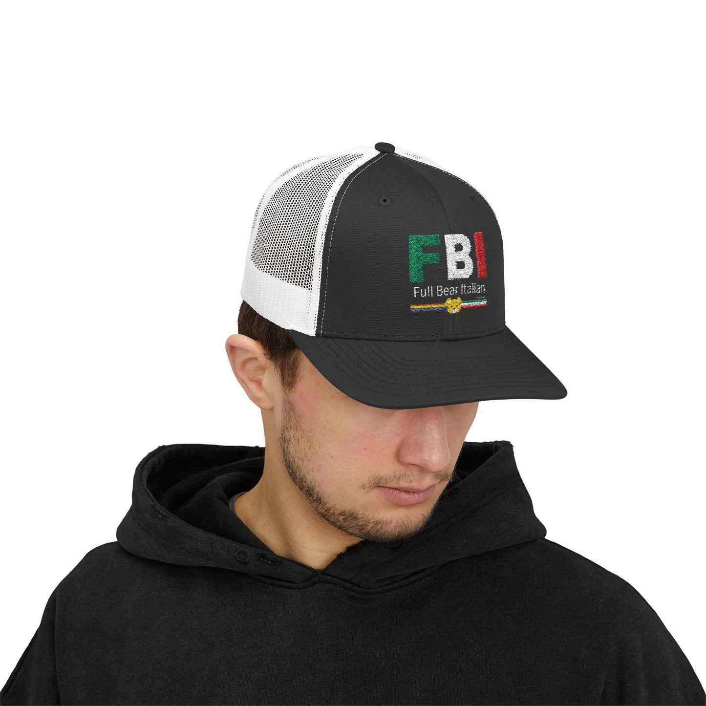 FBI - Full Bear Italian - Snapback Trucker Cap