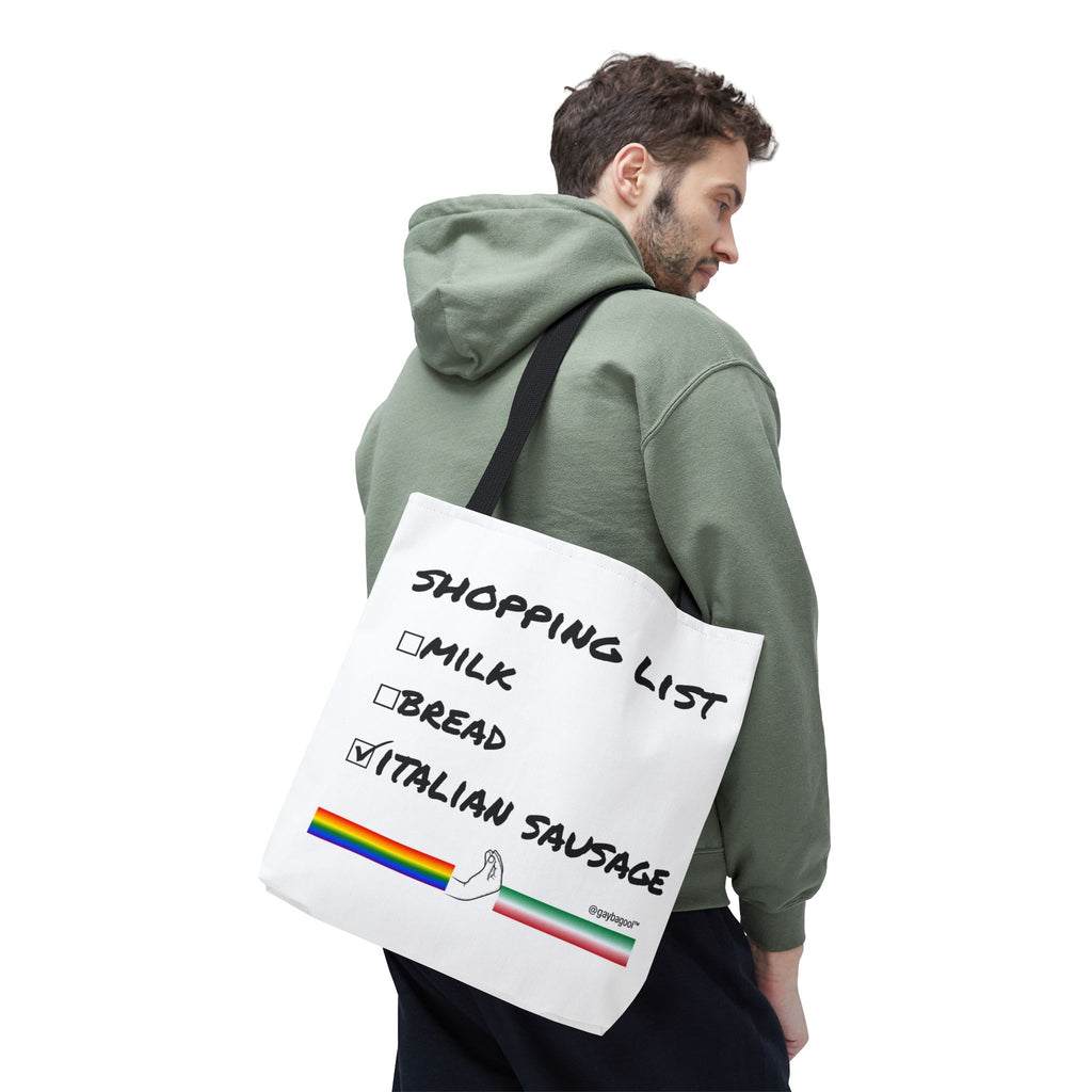 Shopping List - Italian Sausage - Tote Bag