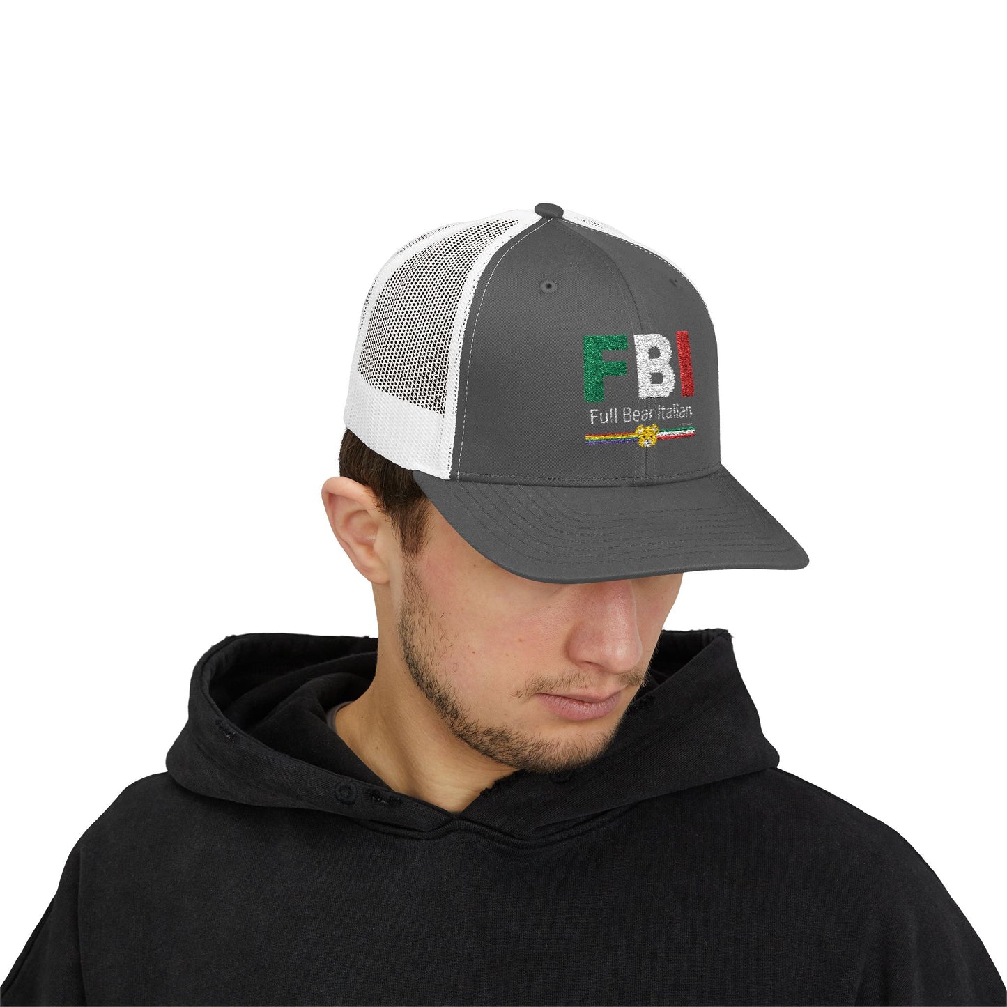 FBI - Full Bear Italian - Snapback Trucker Cap