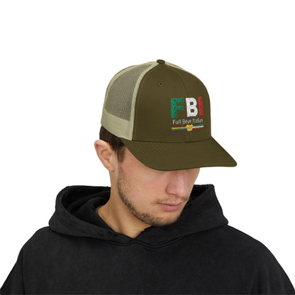 FBI - Full Bear Italian - Snapback Trucker Cap