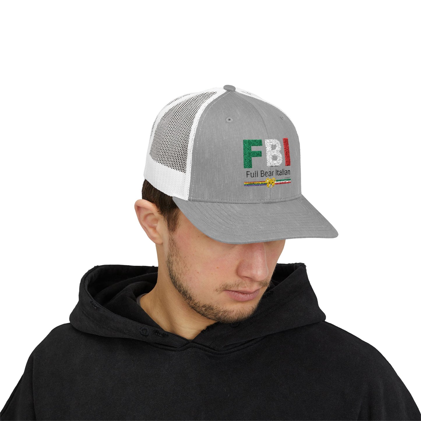 FBI - Full Bear Italian - Snapback Trucker Cap
