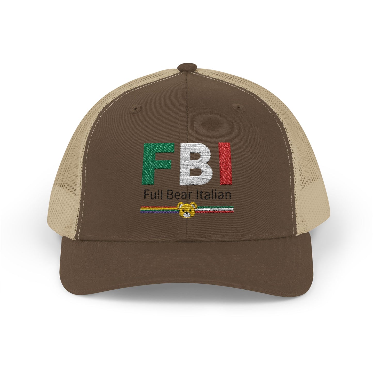 FBI - Full Bear Italian - Snapback Trucker Cap