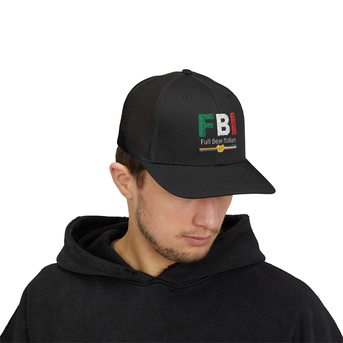 FBI - Full Bear Italian - Snapback Trucker Cap