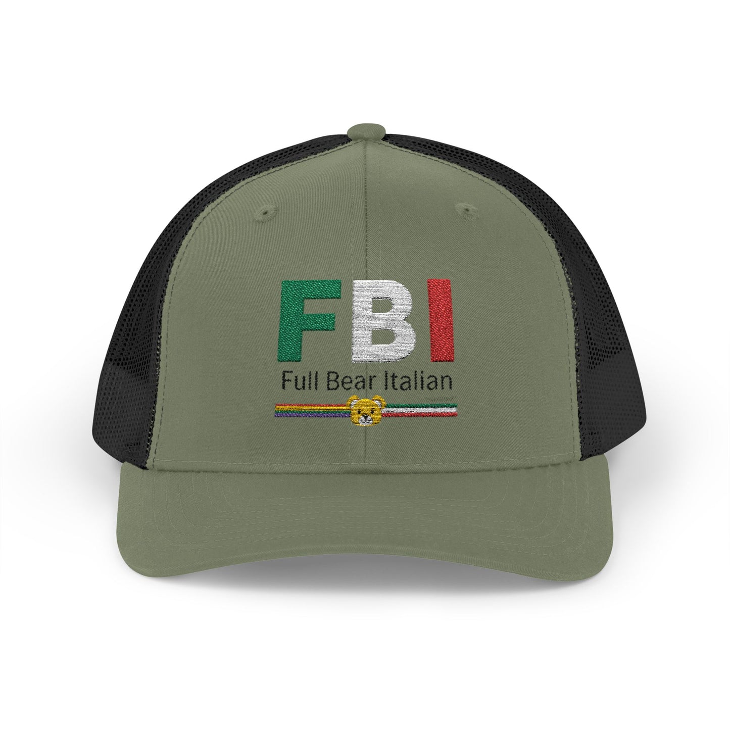 FBI - Full Bear Italian - Snapback Trucker Cap