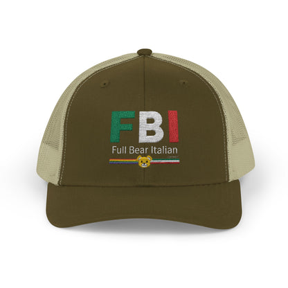 FBI - Full Bear Italian - Snapback Trucker Cap