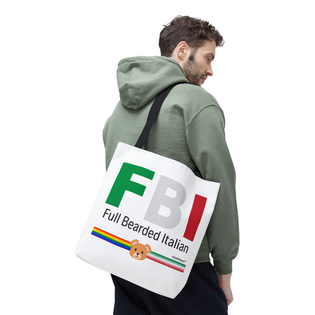 FBI - Full Bearded Italian - Tote Bag