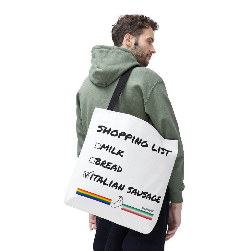 Shopping List - Italian Sausage - Tote Bag