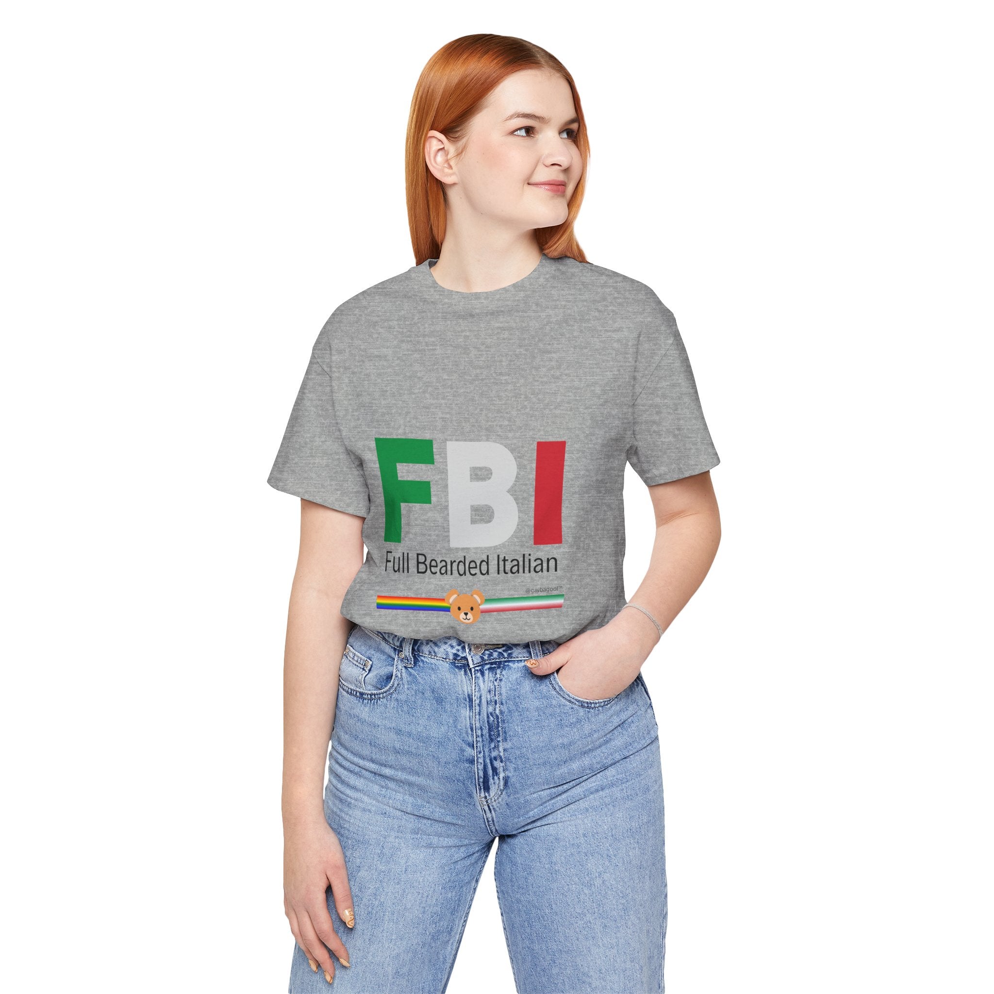 FBI - Full Bearded Italian - Tee
