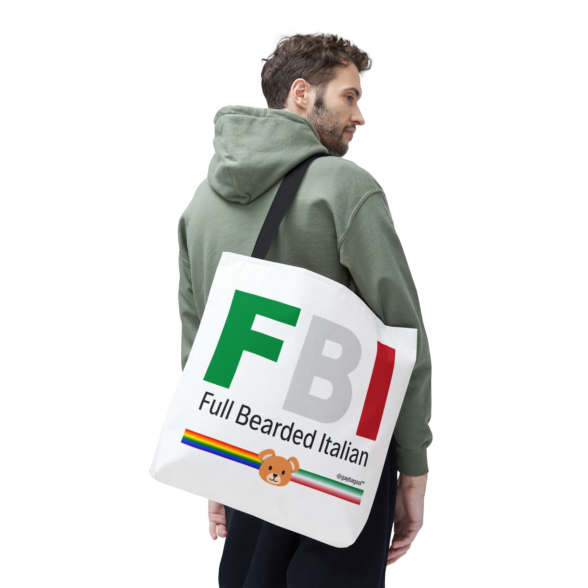 FBI - Full Bearded Italian - Tote Bag