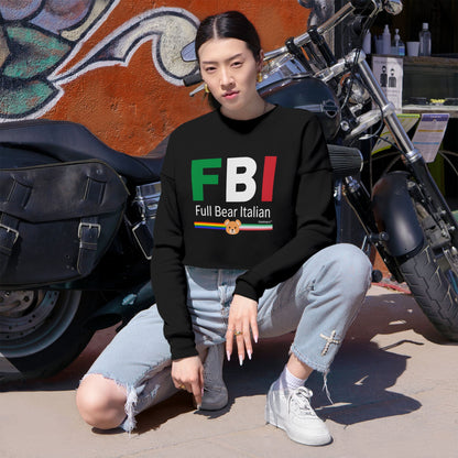 FBI - Full Bear Italian - Cropped Sweatshirt