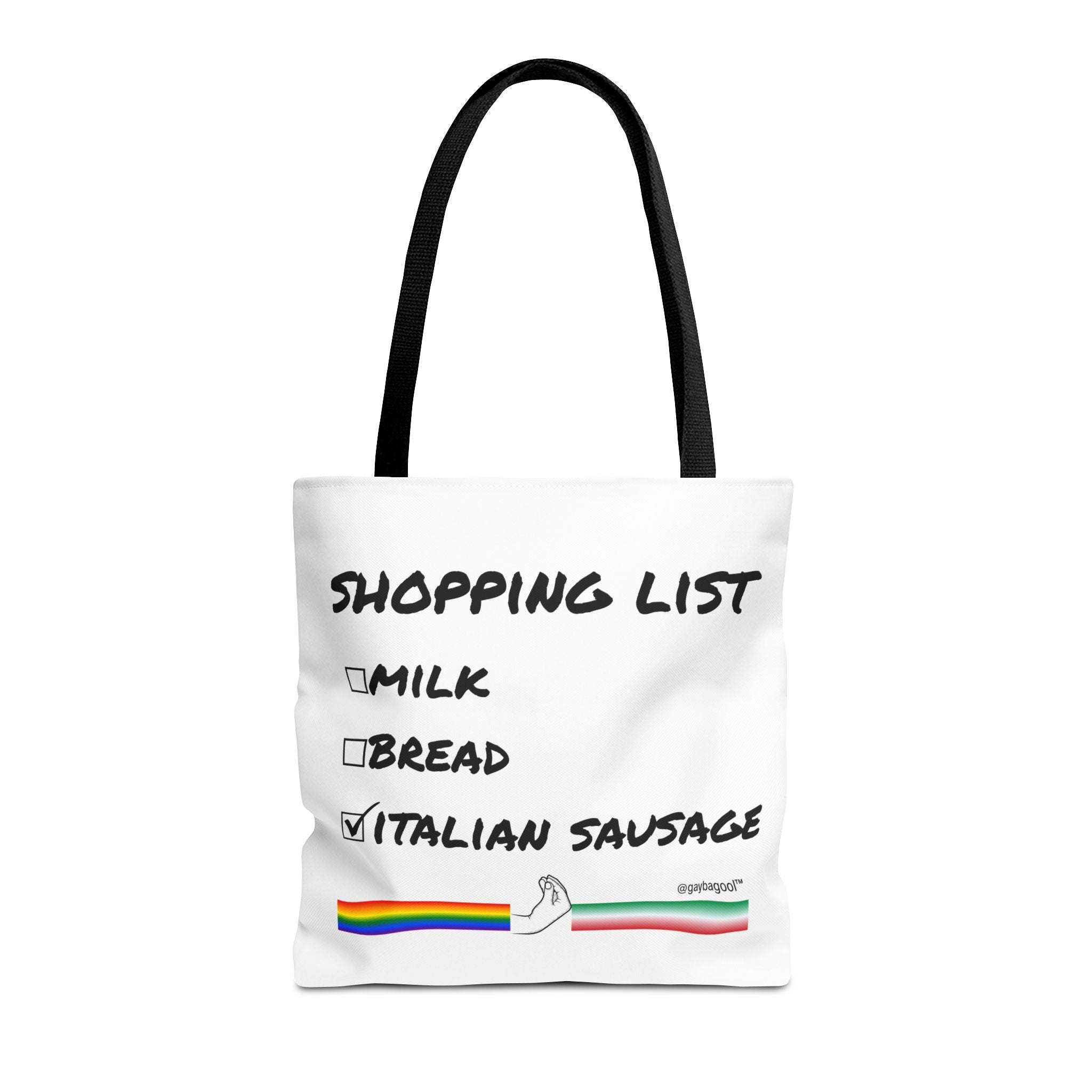 Shopping List - Italian Sausage - Tote Bag