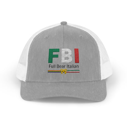 FBI - Full Bear Italian - Snapback Trucker Cap