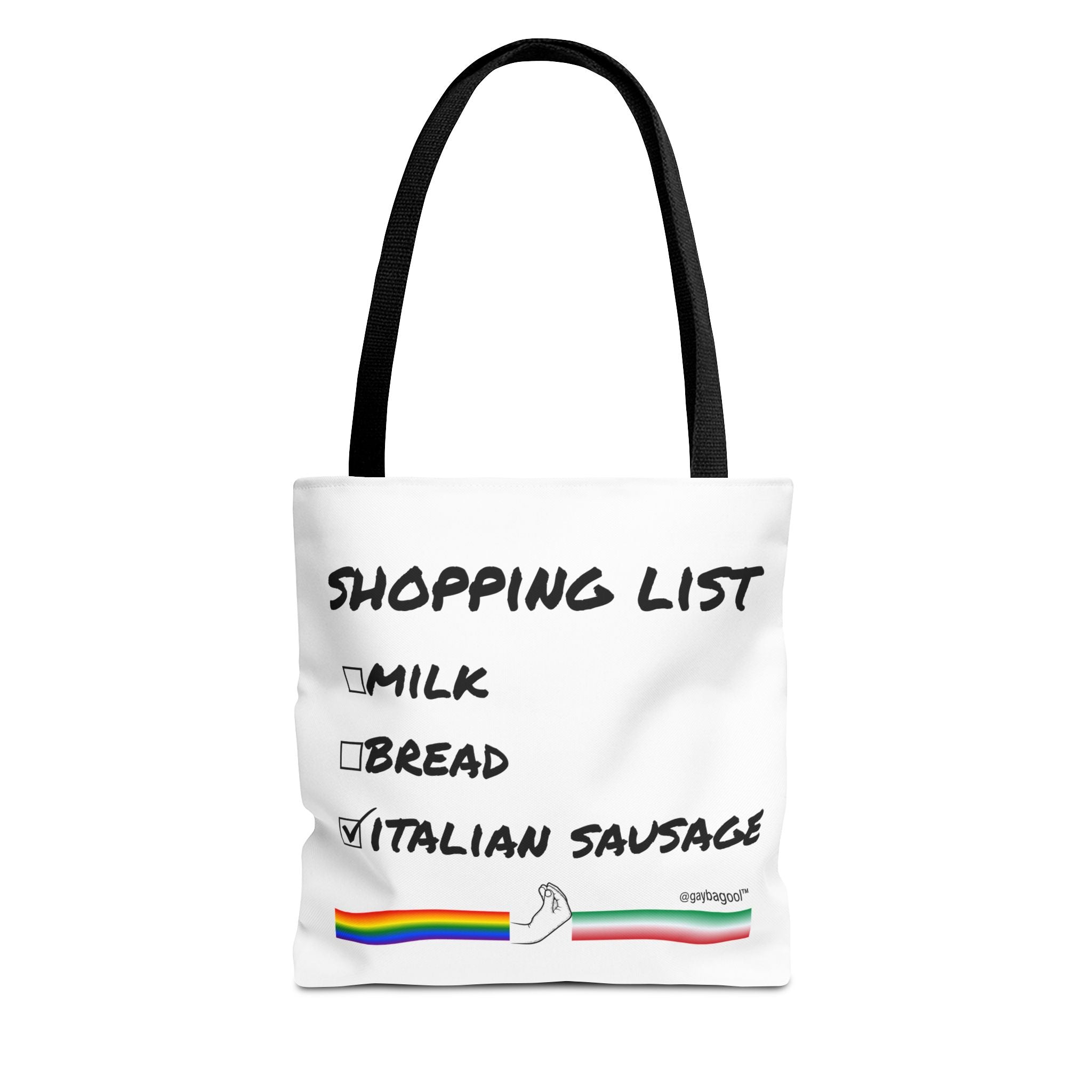 Shopping List - Italian Sausage - Tote Bag