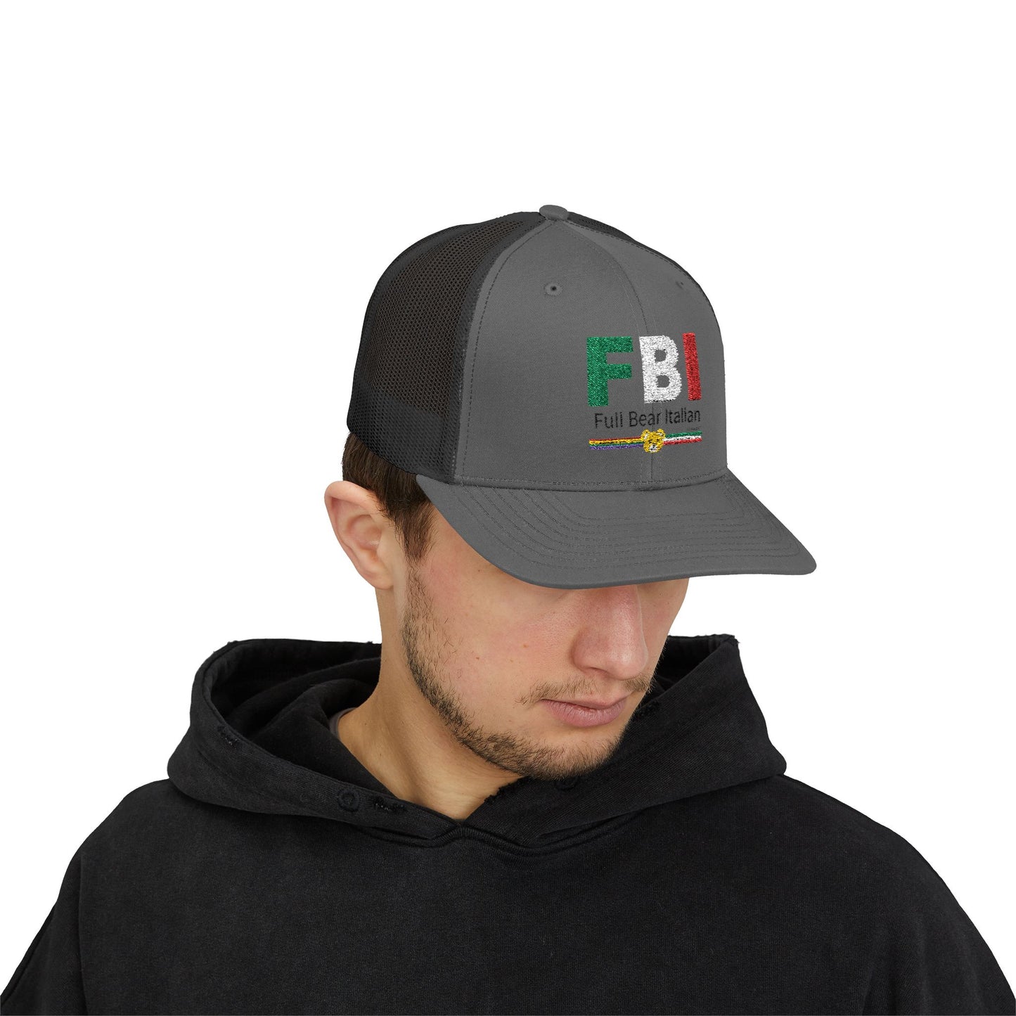 FBI - Full Bear Italian - Snapback Trucker Cap