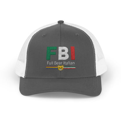 FBI - Full Bear Italian - Snapback Trucker Cap