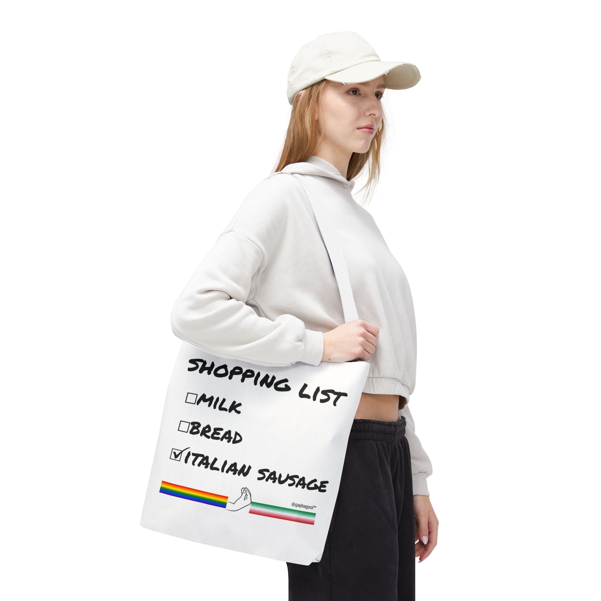 Shopping List - Italian Sausage - Tote Bag