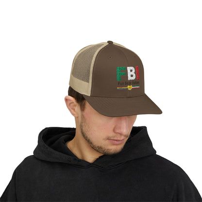 FBI - Full Bear Italian - Snapback Trucker Cap