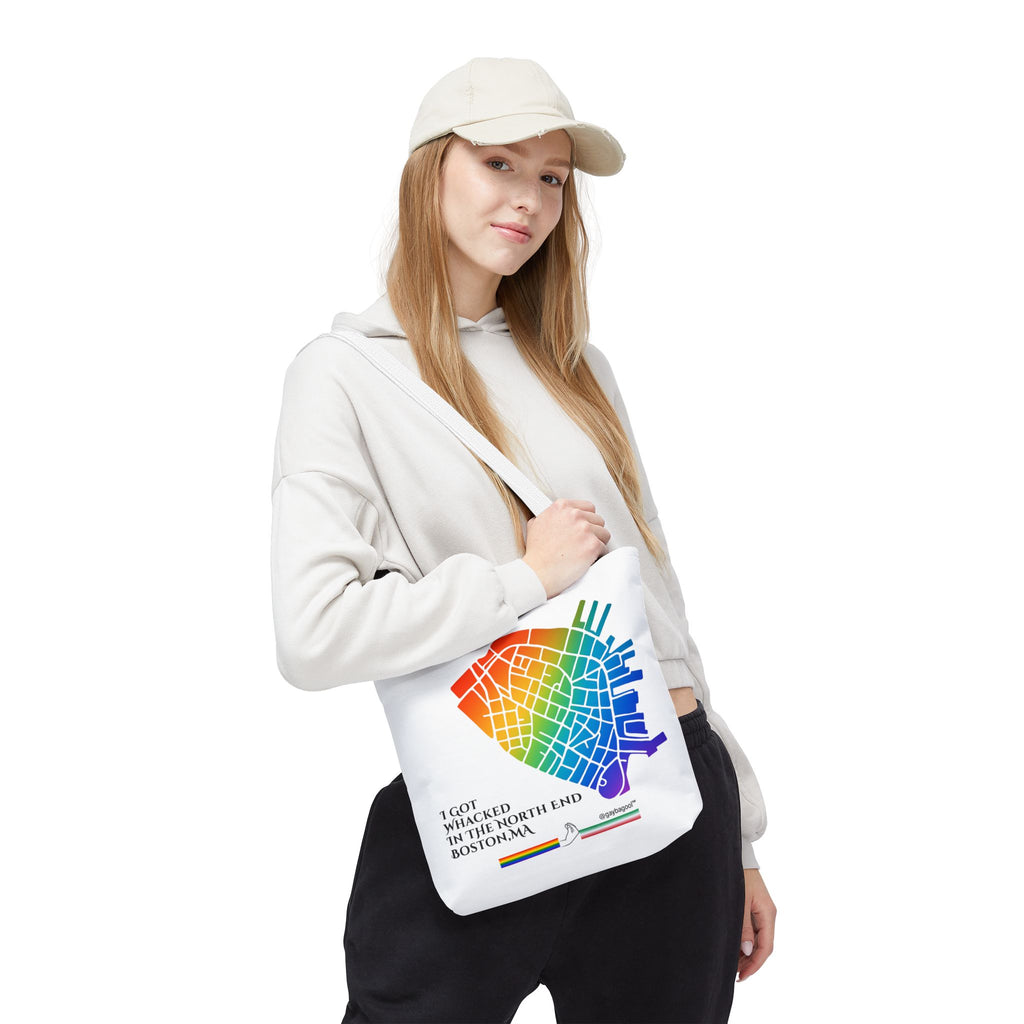 I Got Whacked in the North End, Boston, MA - Tote Bag