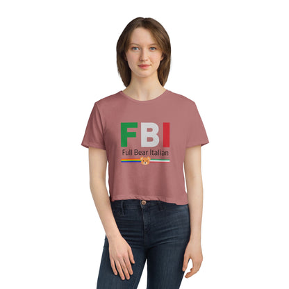 FBI - Full Bear Italian - Cropped Tee