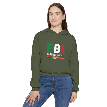 FBI - Full Bear Italian - Crop Hoodie