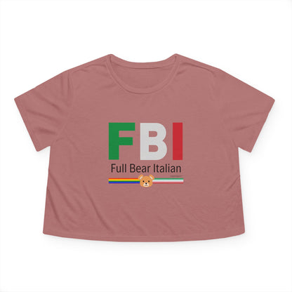 FBI - Full Bear Italian - Cropped Tee