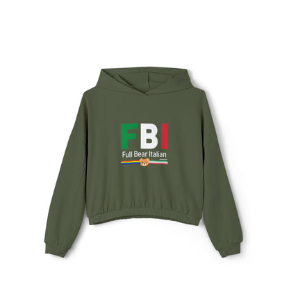 FBI - Full Bear Italian - Crop Hoodie