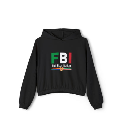 FBI - Full Bear Italian - Crop Hoodie
