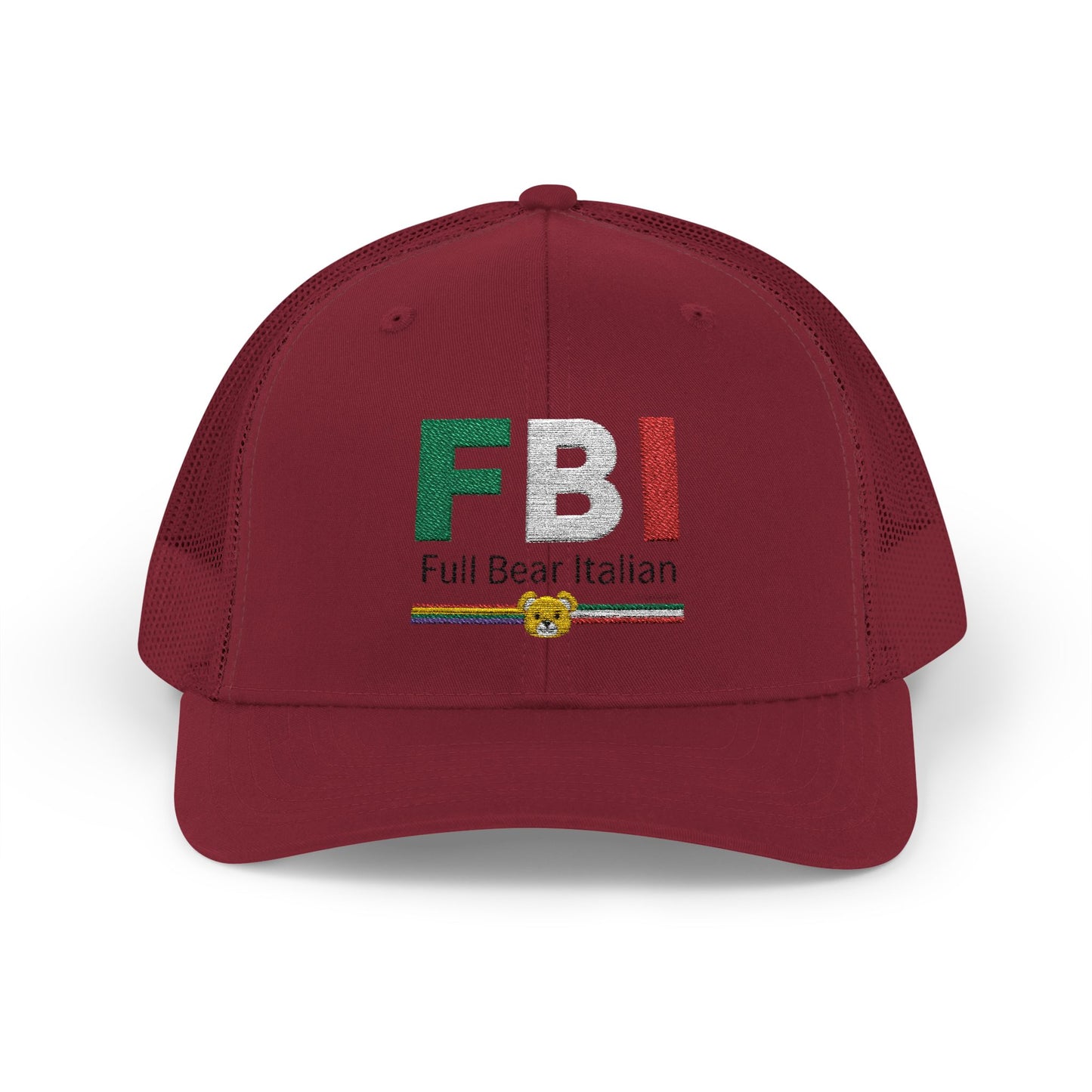 FBI - Full Bear Italian - Snapback Trucker Cap