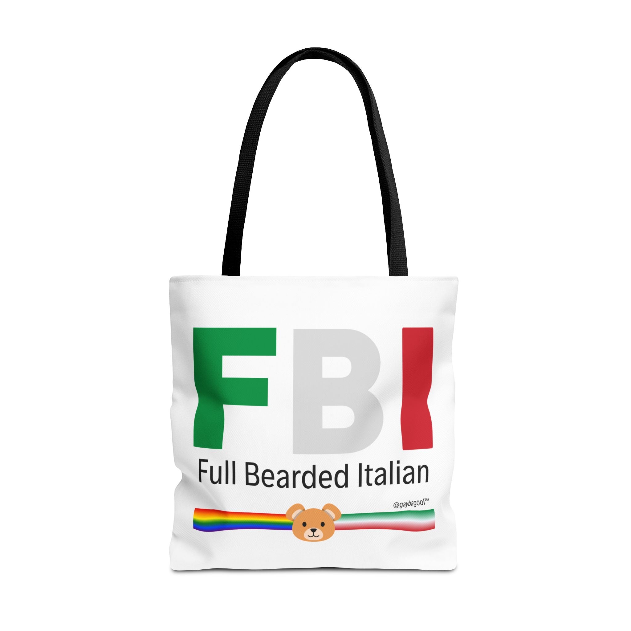 FBI - Full Bearded Italian - Tote Bag