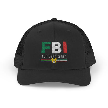 FBI - Full Bear Italian - Snapback Trucker Cap