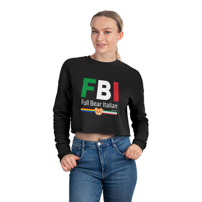 FBI - Full Bear Italian - Cropped Sweatshirt