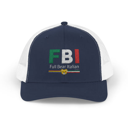 FBI - Full Bear Italian - Snapback Trucker Cap