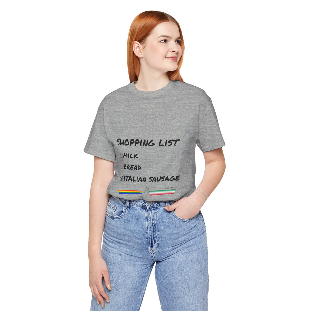 Shopping List - Italian Sausage - Tee