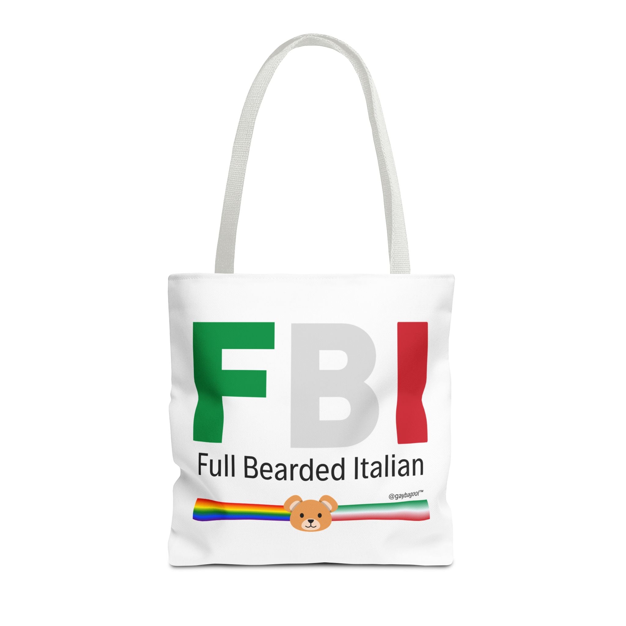 FBI - Full Bearded Italian - Tote Bag