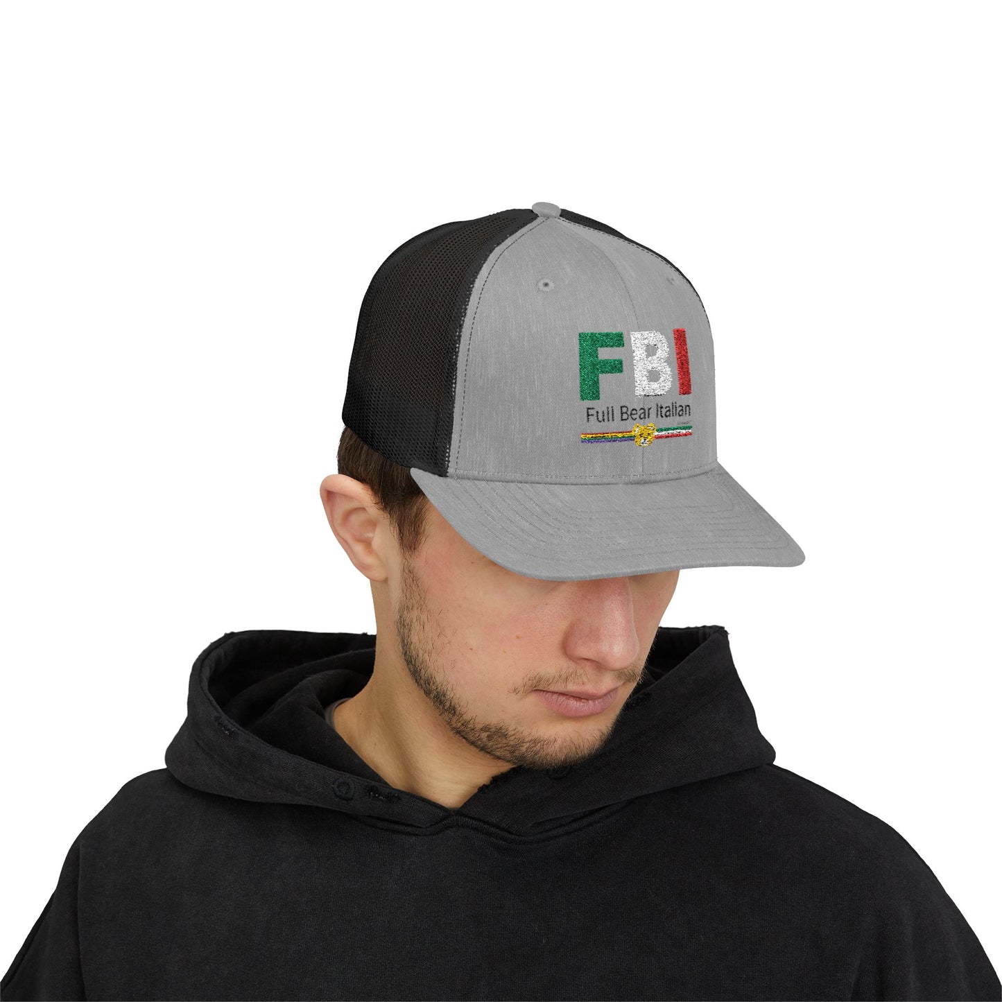 FBI - Full Bear Italian - Snapback Trucker Cap